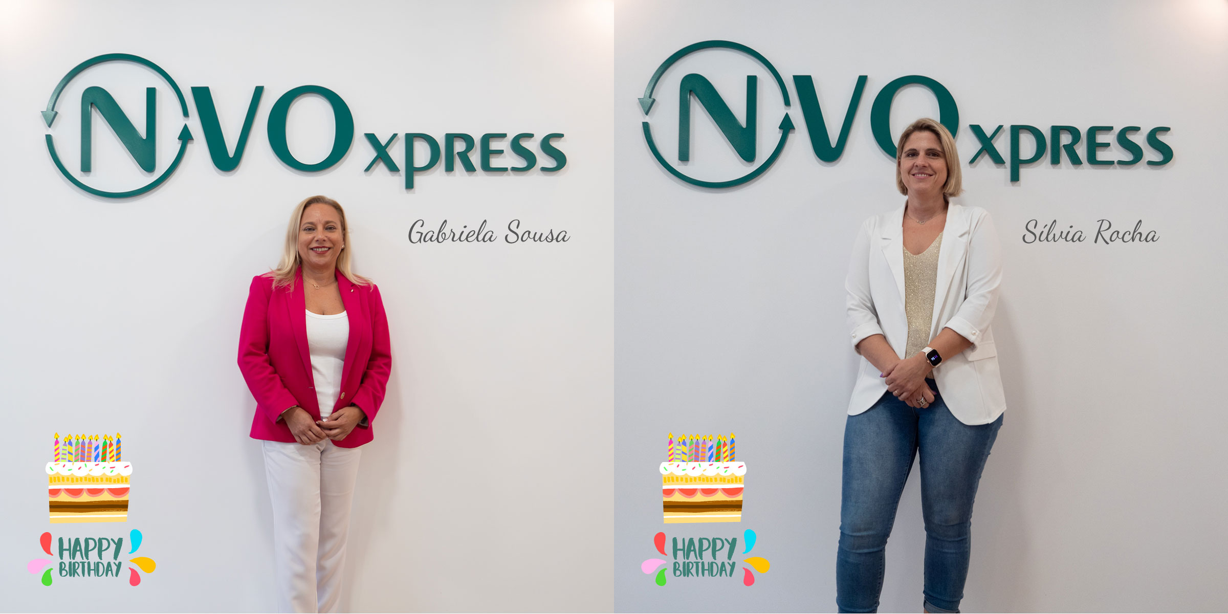 Parabéns Gabriela e Sílvia!