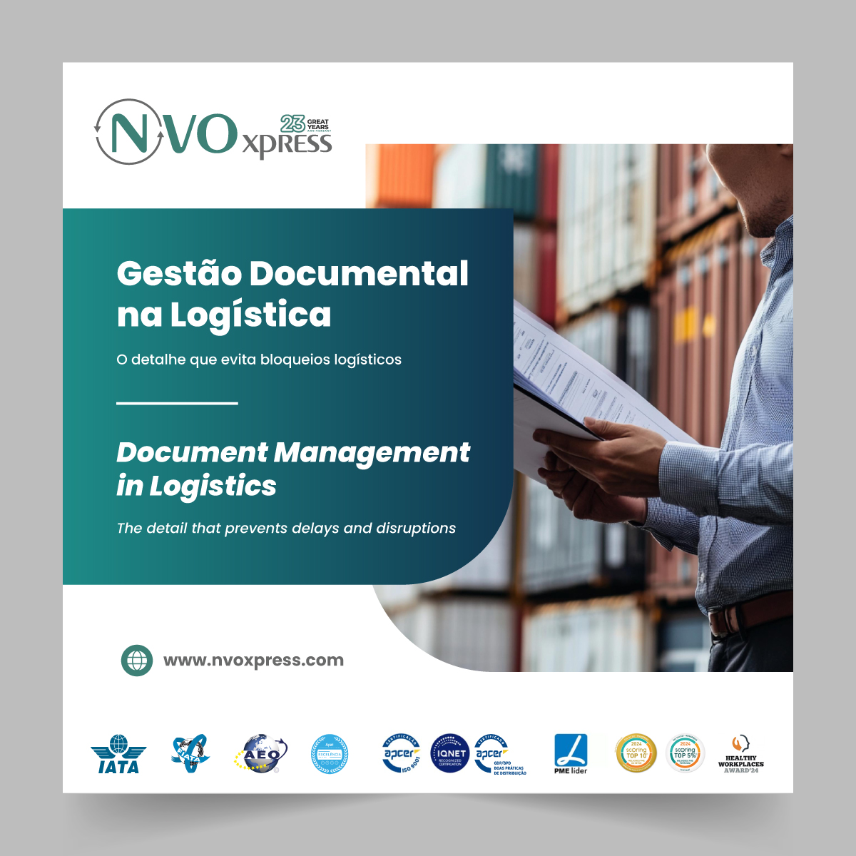 Document Management in Logistics: The detail that prevents delays and disruptions