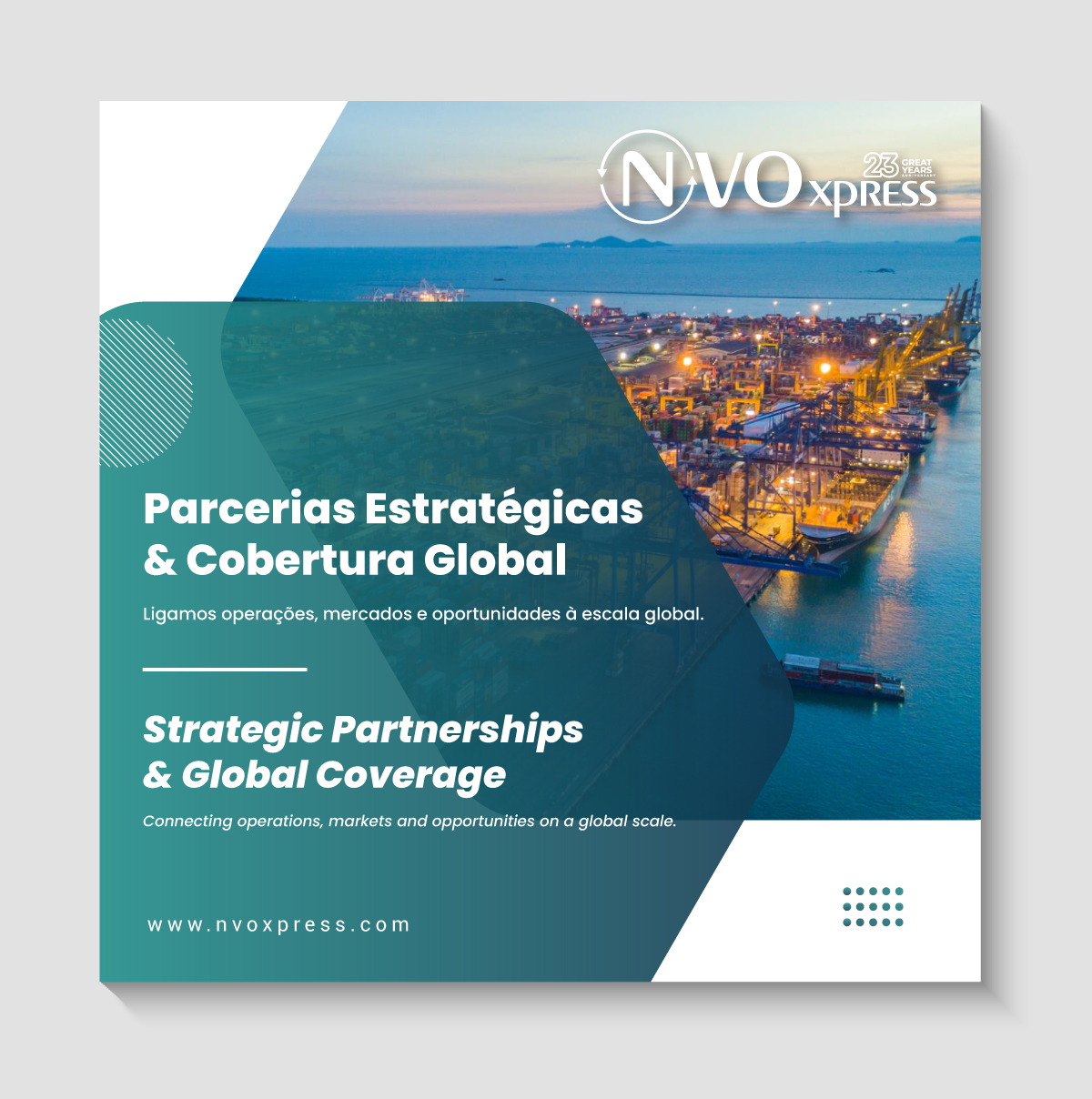 rede logística internacional, international logistics network, red logística internacional