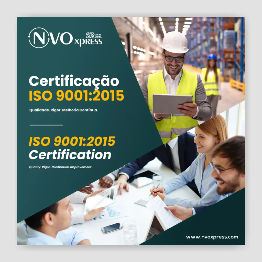 ISO 9001 logística internacional