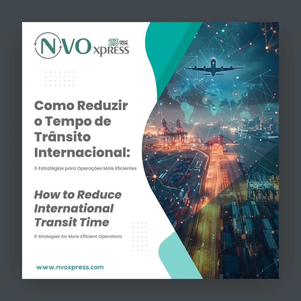 tempo de trânsito internacional - international transit time - tiempo de tránsito internacional