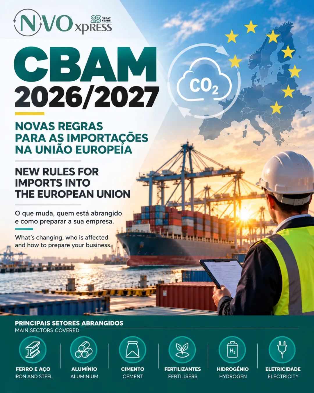 CBAM 2026/2027: Como as Novas Regras Europeias Podem Afetar as Suas Importações